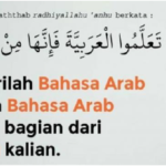Pentingnya Bahasa Arab